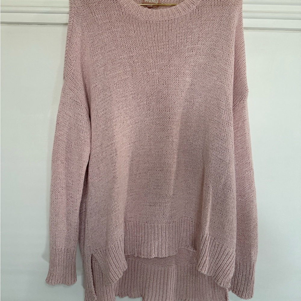 SMYM Knit Pink Sweater